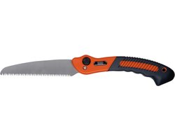 BLACK+DECKER Takkenzaag Opvouwbaar - 22,5 x 6 x 3,5 CM - Gekartelde, Stalen Snijkop - Oranje/ Zwart
