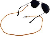 Brillenkoord - Brilkoord - Brilketting - Bril accessoires - 60 cm - Basic - oranje