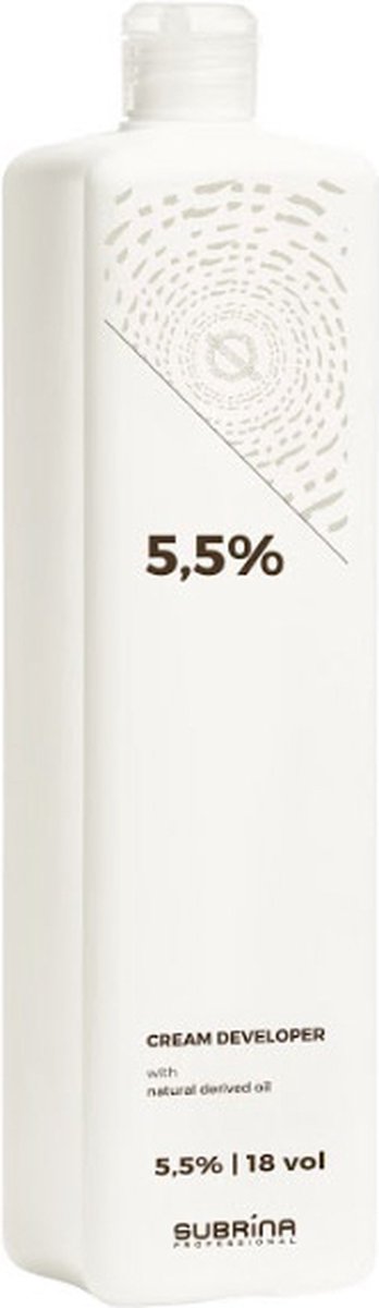 Subrina Cream Developer 5.5% 18 Volume 1000 ml