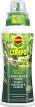 COMPO Vloeibare Meststof Kamerplanten en Palmen - voor stevige planten en diepgroene bladeren - fles 500 ml