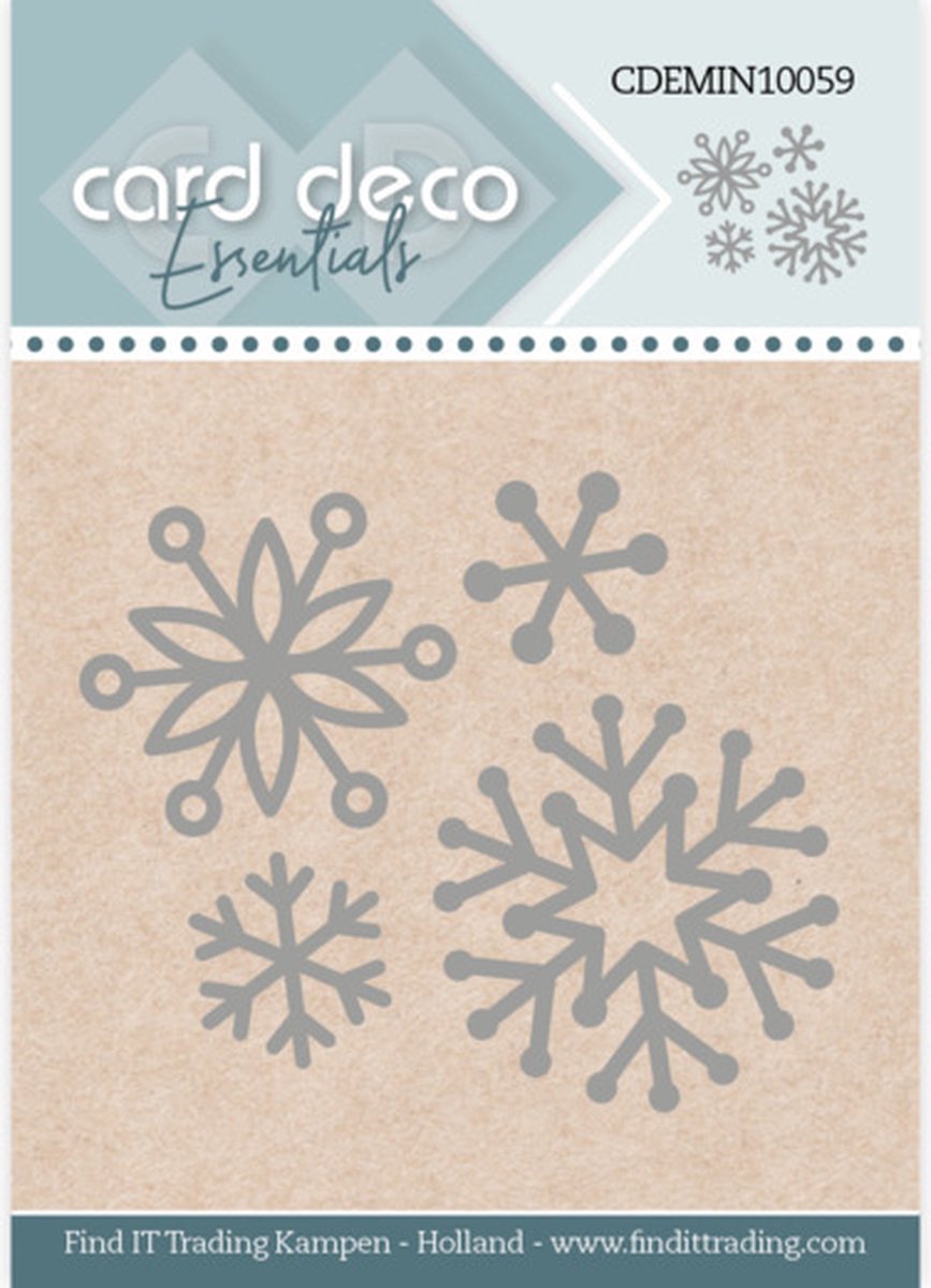 Card Deco Essentials - Mini Dies - 59 - Snowflakes