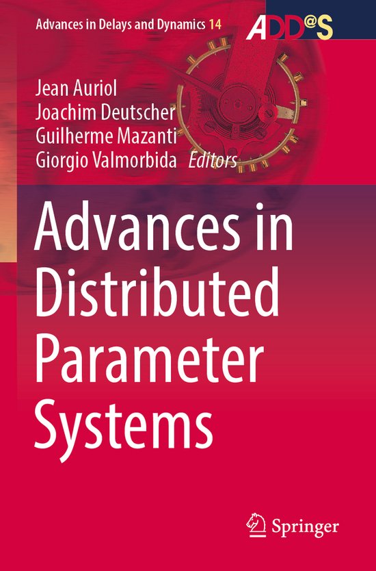 Advances in Delays and Dynamics14- Advances in Distributed P ... - cover
