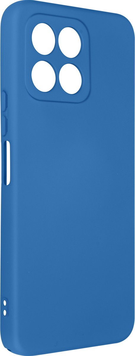 Avizar Soft-Touch Hoesje Geschikt voor Honor 70 Lite Serie Fast Cover Antislip, Blauw