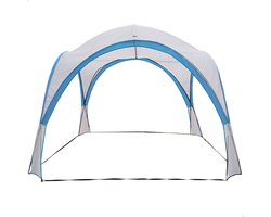 HIXA Aktive Partytent - Tent - Event - Shelter - Overzet - Wit - Blauw - 320x320x260cm