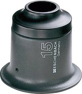 Eschenbach 1130 Lupe Loupe Grossissement: 15 x Lentille: (Ø) 13 mm anthracite