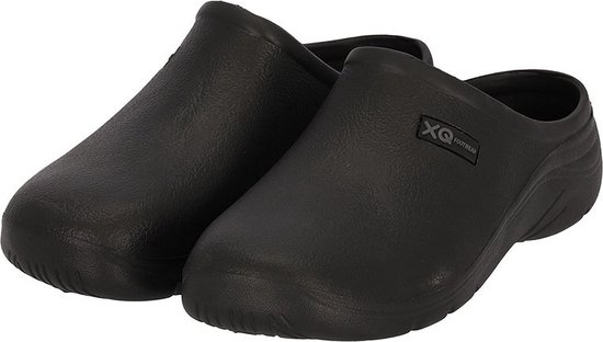 Foto: Xq tuinklompen heren comfort zwart tuinschoenen garden clogs heren