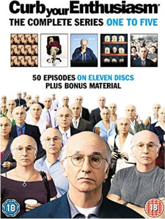 Curb Your Enthusiasm : Complete HBO Seasons 1 To 5 Box Set [DVD], Good
