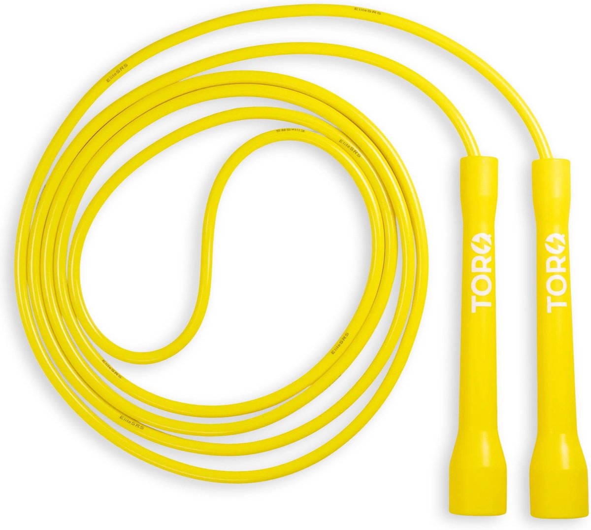 TORQ Jump rope Current - springtouw (yellow) 10ft (305cm) - ⌀5mm - 100gr - middlehandle