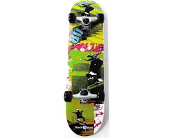 Black8Hole Skateboard--CONVERTJongens en meisjesKinderen - zwart/blauw/rood