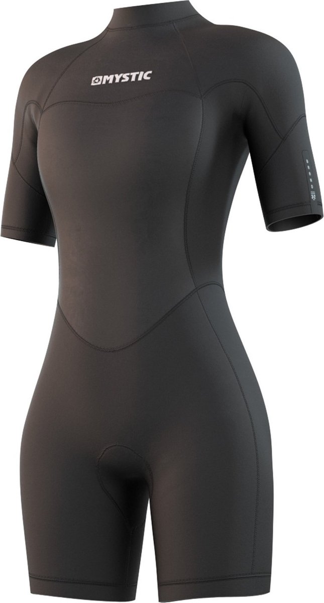 Mystic Brand Shorty 3/2mm Back-Zip Wetsuit Vrouwen - Maat L