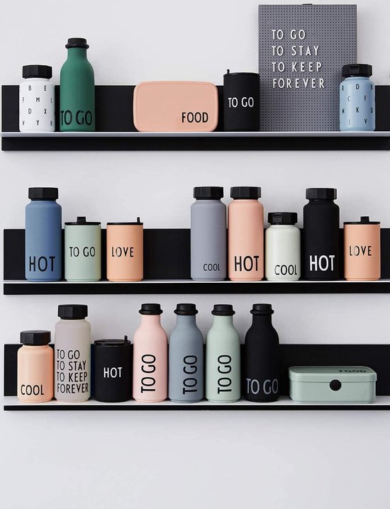 Bouteille Thermo/ thermos, Hot & Cool, petite (noire) Aspirateur