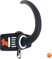 Oxballs TAIL HANDLER belt-strap show tail - zwart/-wit