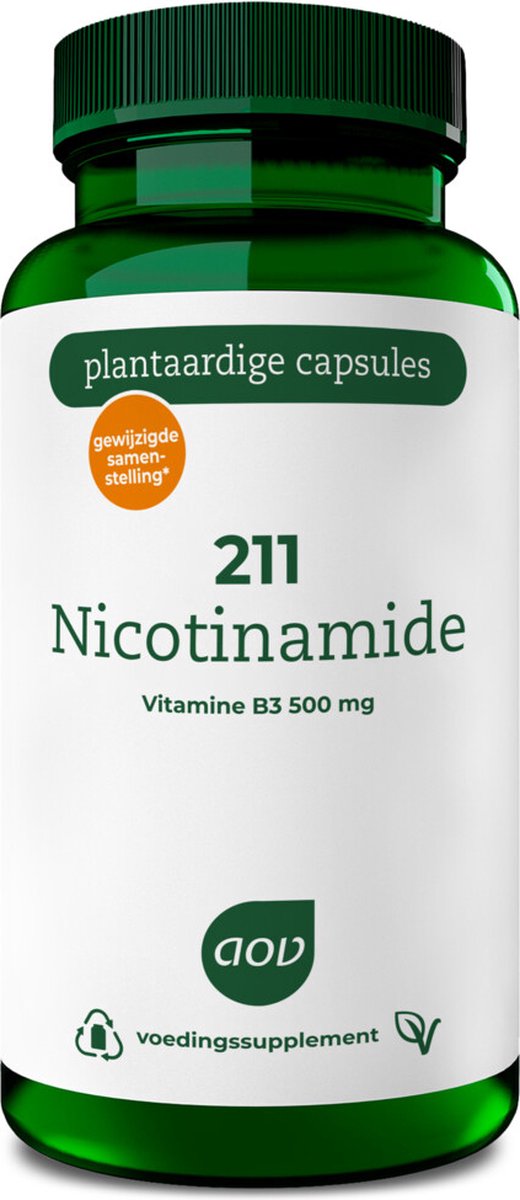 Goedkoopste AOV 211 Nicotinamide (500 mg) 60 vegacapsules
