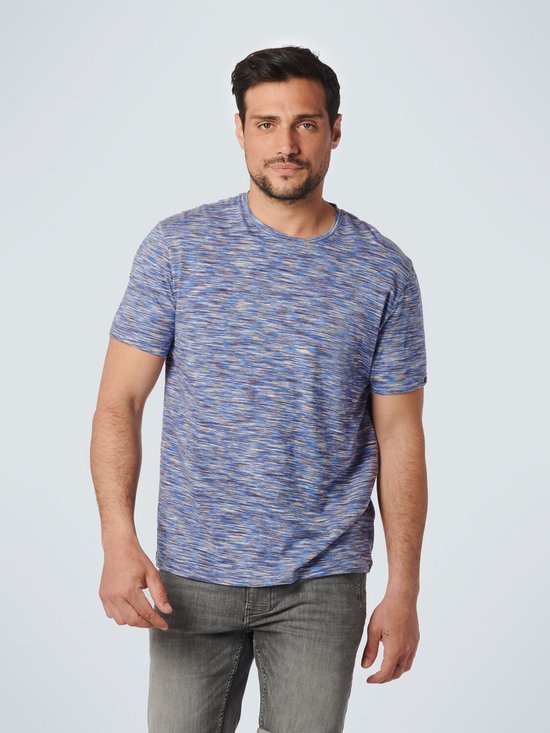 No Excess Mannen Ronde Hals T-Shirt Blauw XL