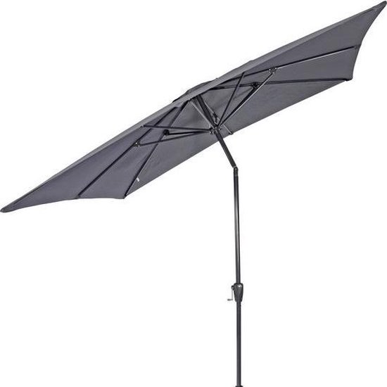 Parasol Libra, Grijs, 2,5x2,5 meter | bol.com