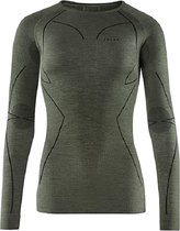 FALKE Wool Tech LS Shirt Comfort Dames 33211 - Groen (Olive) 7830 Dames - S