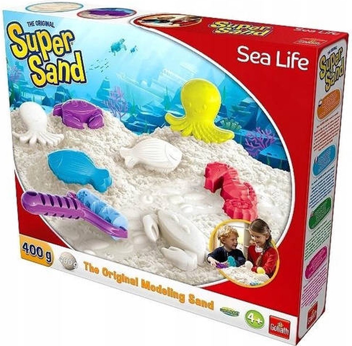 Goliath Super Sand - Sea Life - Speelzand 400 gram + accessoires
