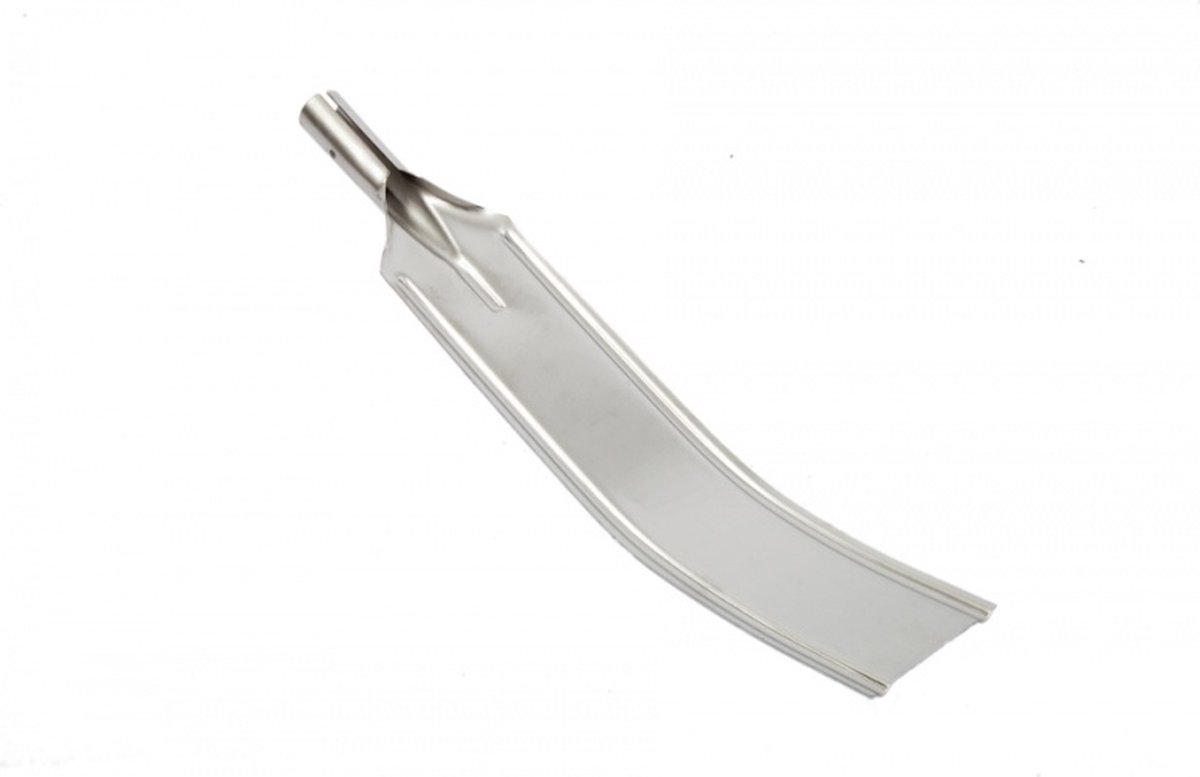 Falci Kolenschep - Incl. Aluminium Steel 150cm - Pizzaschep - RVS - Pizzaoven - 35*9cm