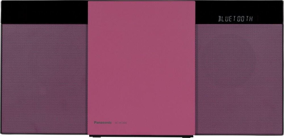 bol.com | Panasonic SC-HC304 HiFi cd-speler Rood