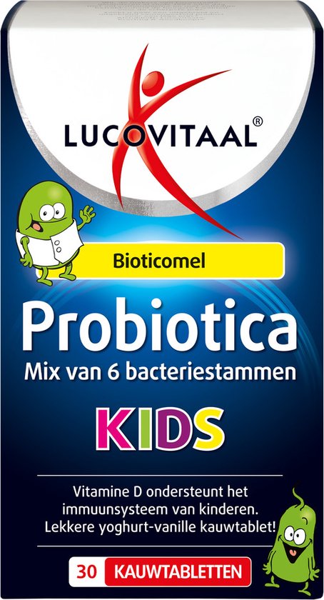 Lucovitaal Probiotica Kids Kauwtabletten