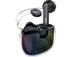 Mixx StreamBuds Colour Chroma 2 - In-Ear Koptelefoon - RGB Verlichting - TWS - Zwart