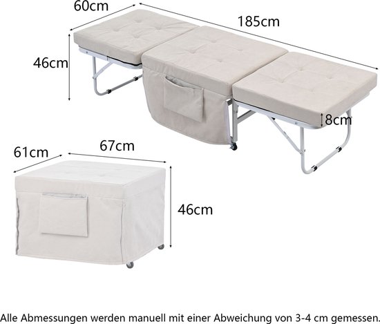 Draagbare Stadion Stoel met Rugleuning, Opvouwbaar Gewatteerd Zitkussen, Lichtgewicht Outdoor Campingstoel met Handvat, Zwart