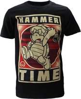Nintendo Super Mario Hammertime Koopa T-Shirt Zwart  - Officiële Merchandise