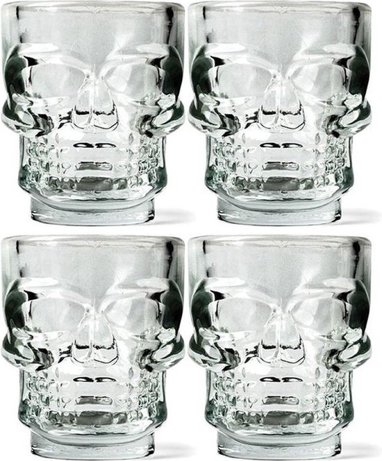 Alessandro Shotglaasjes Alto - 6 stuks - glas - 40 ml | Leen Bakker