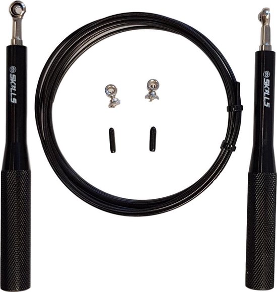 Foto: Elevate rope professioneel beaded springtouw verstelbare jump rope touwtje springen voor volwassenen en kinderen beaded rope conditie trucs binnen buiten skipping rope fitness springtouwen