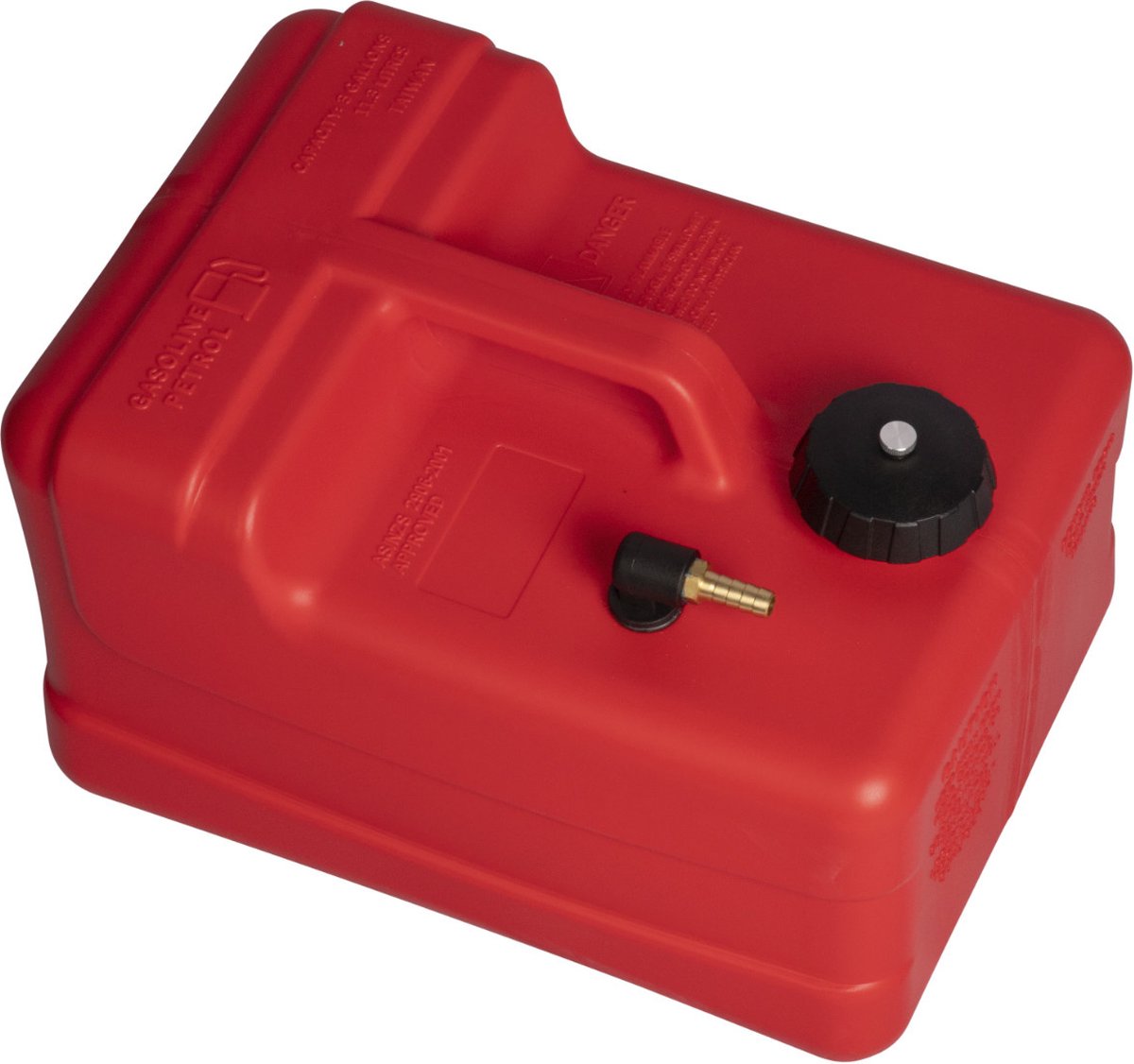 HIBO Brandstoftank 11.3 liter | Benzinetank Buitenboordmotor | Brandstoftank Buitenboordmotor | Zonder aansluiting