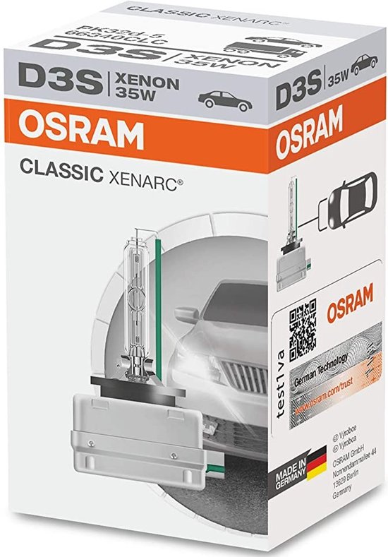 Osram Xenarc Classic D3S Xenon Vervangingslamp
