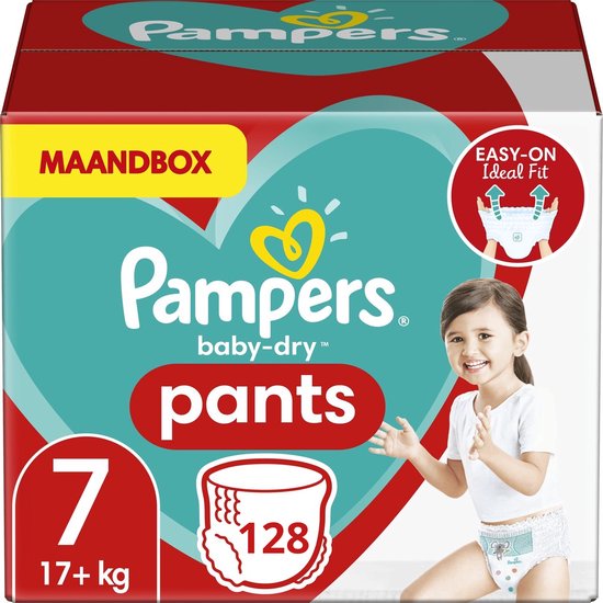 Pampers Bébé Dry Pants Taille 7 - 126 Pantalon à couches | bol
