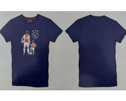AFC Ajax Amsterdam - T-Shirt - Maat L - Donkerblauw