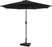Bol.com VONROC Premium Stokparasol Recanati Ø300cm – Incl. parasolvoet & beschermhoes - Ronde parasol - Kantelbaar – UV werend d... aanbieding