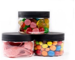 Snoeppot 12 stuks | Bewaarpot | SMALL | 280ml | Jar | Traktatie | Bedankje | Cadeau | Gift | Uitdelen | Huwelijk | Verjaardag | Communie | Verpakking | Pot