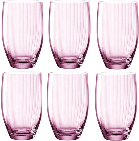 Leonardo Verres "long drinks" Poesia Rose 460 ml - 6 pcs