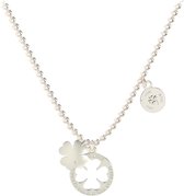 Lora di Lora Ketting Jezebel Good-Luck. Korte ketting, in lengte verstelbaar voor female 925 Sterling Zilver 36 cm + 5 cm