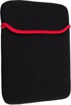 Universele 8 Inch Tablet Sleeve Zwart/Rood
