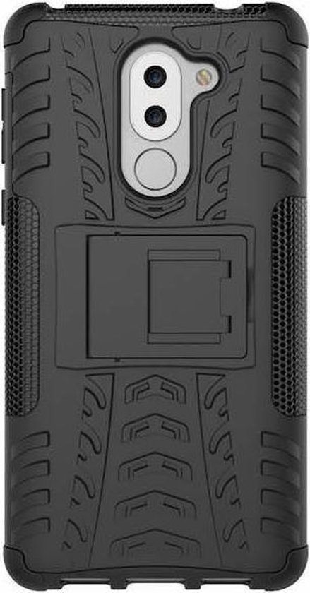 Honor 6X Schokbestendige Back Cover Zwart bol