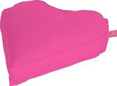 Whoober Hartvorm Zitzak Paris M outdoor fuchsia  - Wasbaar