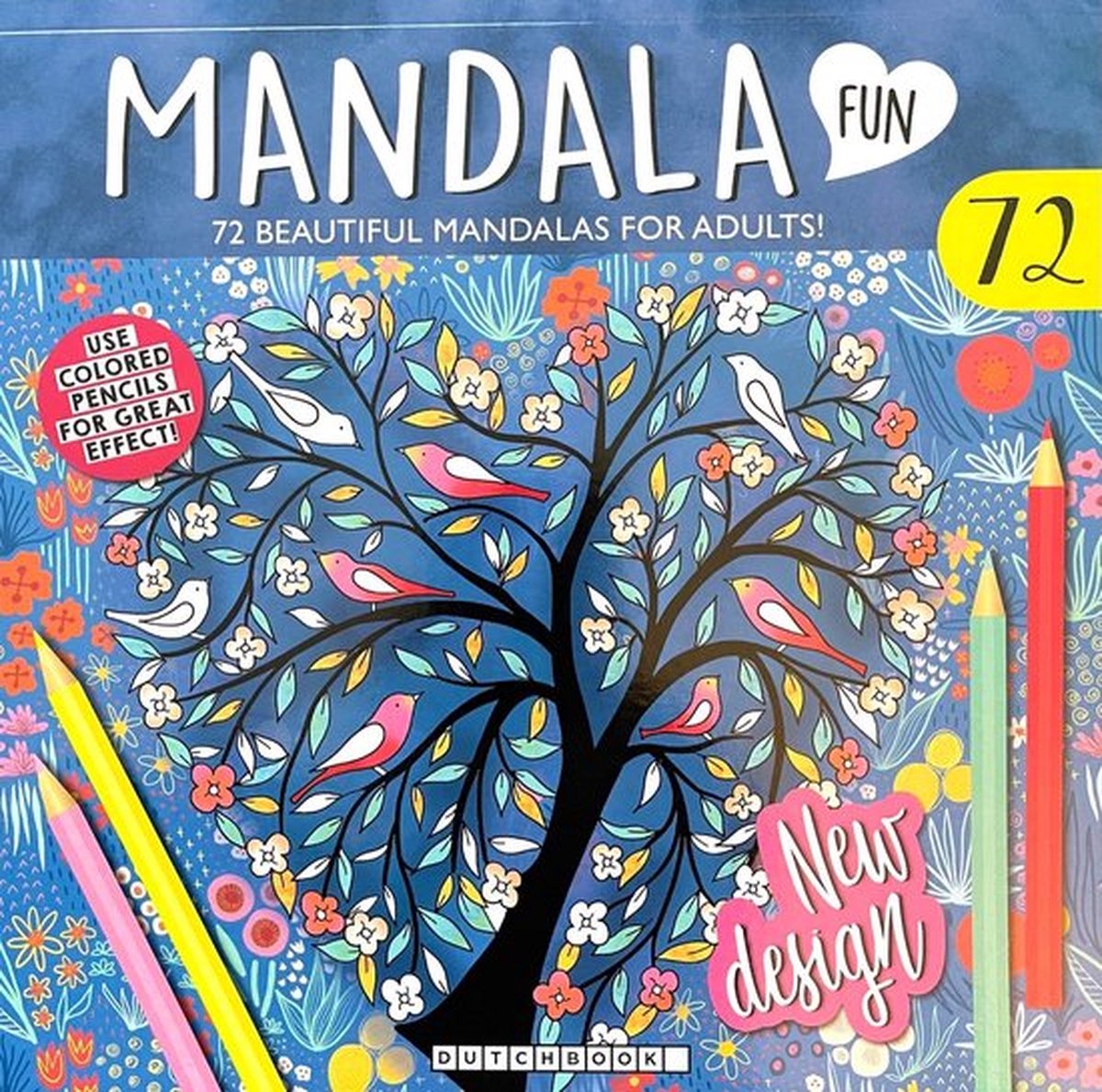Mandala kleurboek voor volwassenen met 72 kleurplaten - geschikt voor kleurpotloden en kleurstiften