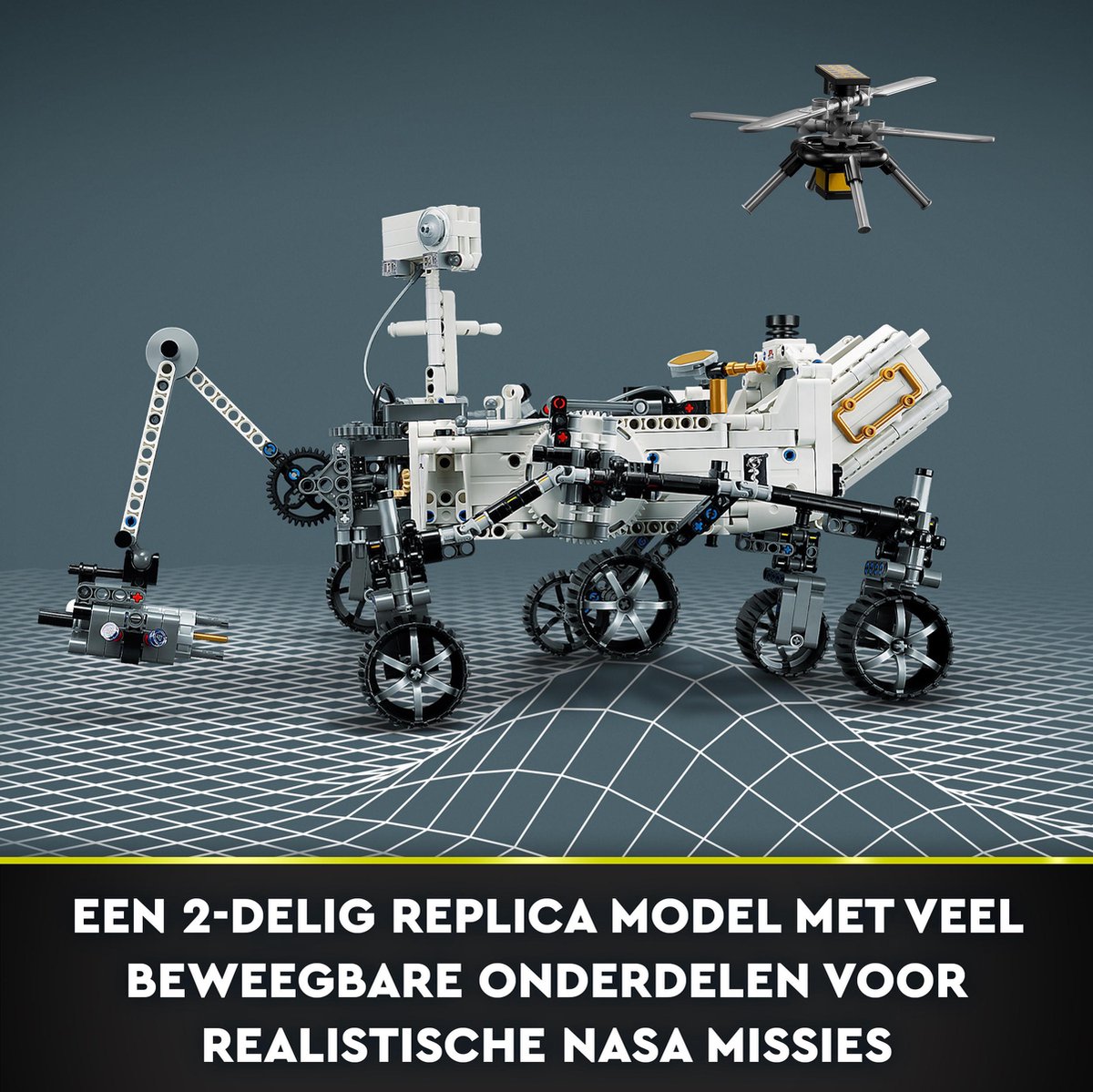 LEGO Technic NASA Mars Rover Perseverance Ruimte Set - 42158 — afbeelding 4