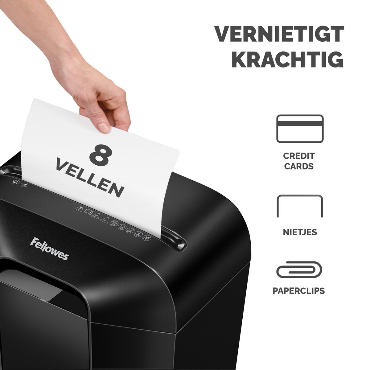 Fellowes LX45 - Papierversnipperaar thumbnail 2