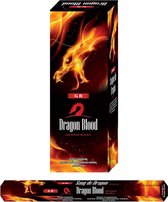 Yogi & Yogini naturals Wierook Dragon Blood (drakenbloed) hexagram (20 gram)