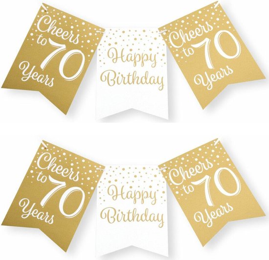 Uitnodiging 70 jaar verjaardag goud zwart
