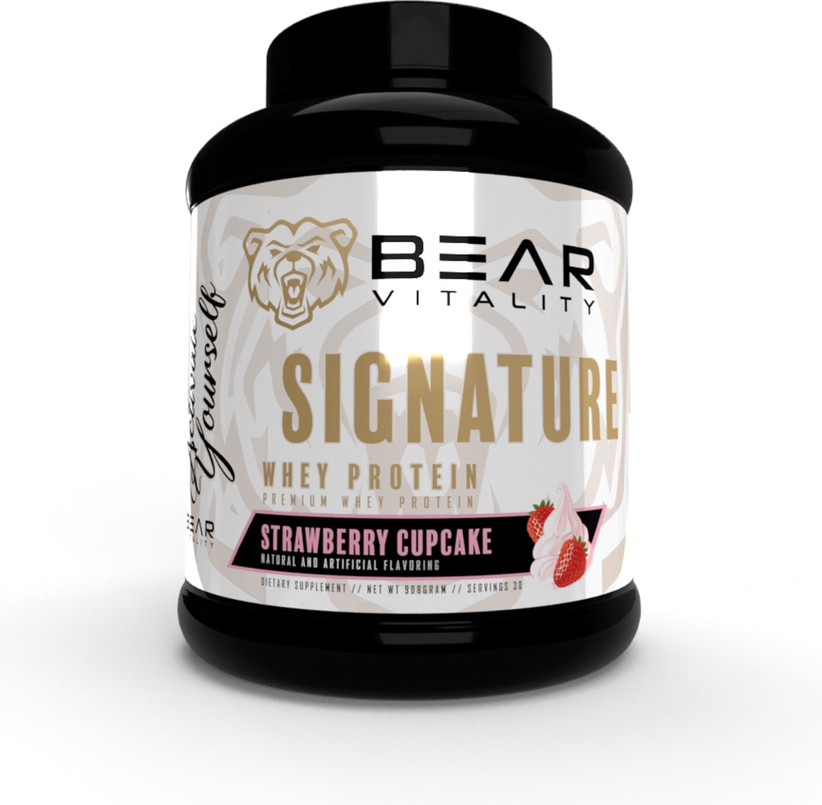 Bear Vitality - Whey Proteïne - Strawberry Cupcake