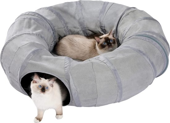 Tunnel pour chat rond - Amusant pour votre chat - Tunnel pour chat - Maison pour  chat... | bol