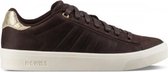 K-Swiss Court Frasco bruin goud sneakers dames - Maat 39.5