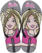 Ipanema Barbie Style Kids Slippers - White/Black - Maat 33/34