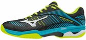 Mizuno Wave Exceed Tour 3CC blauw zwart tennisschoenen heren (61GC187425)